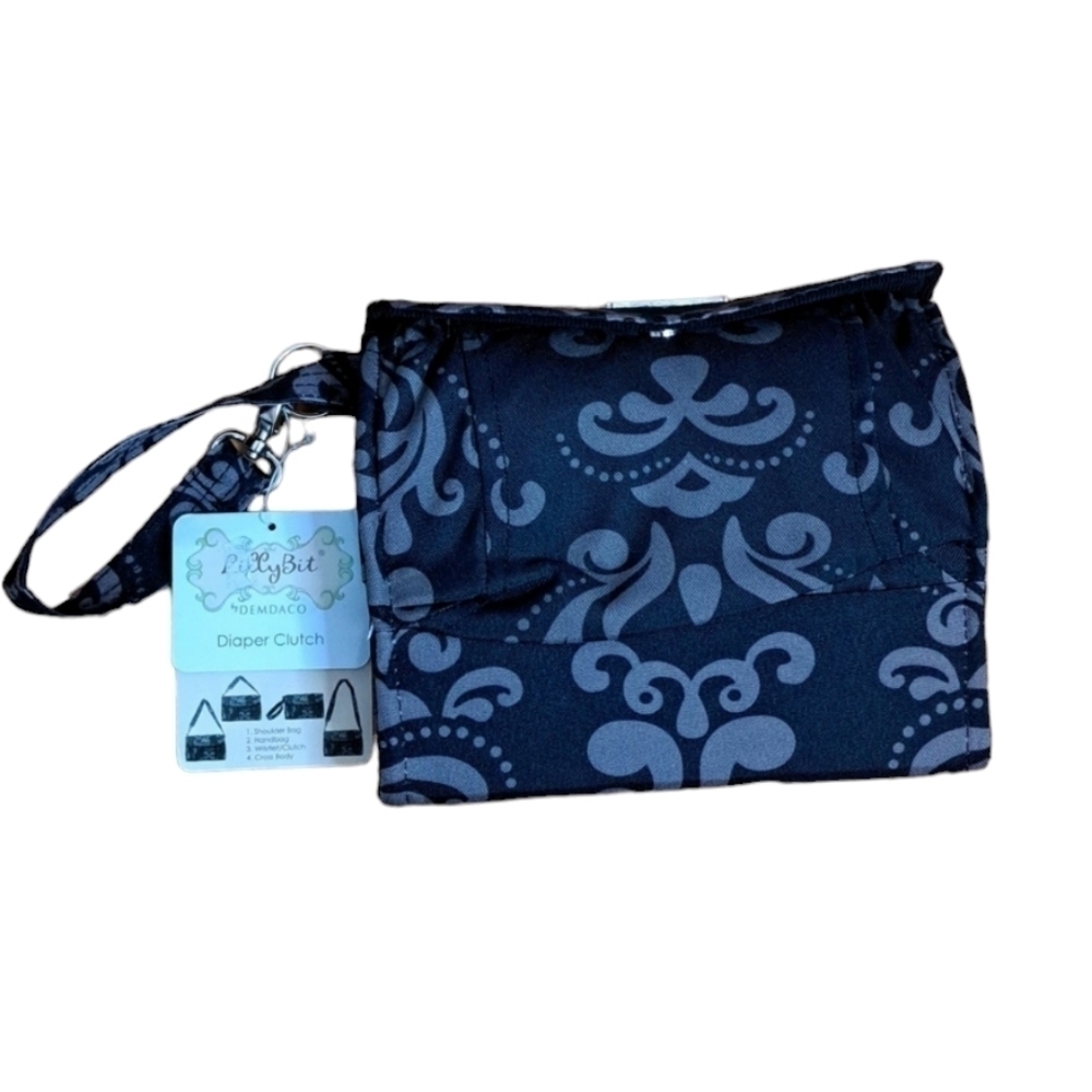 LillyBit • Diaper Clutch/Purse• Holds 4 Diapers, Wipes, Cream & Your Items • NWT